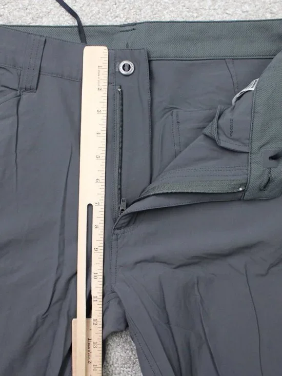 Patagonia Quandary Pants Mens 34x32 Gray Cargo Pocket Drawstring Nylon Stretch - Picture 8 of 14